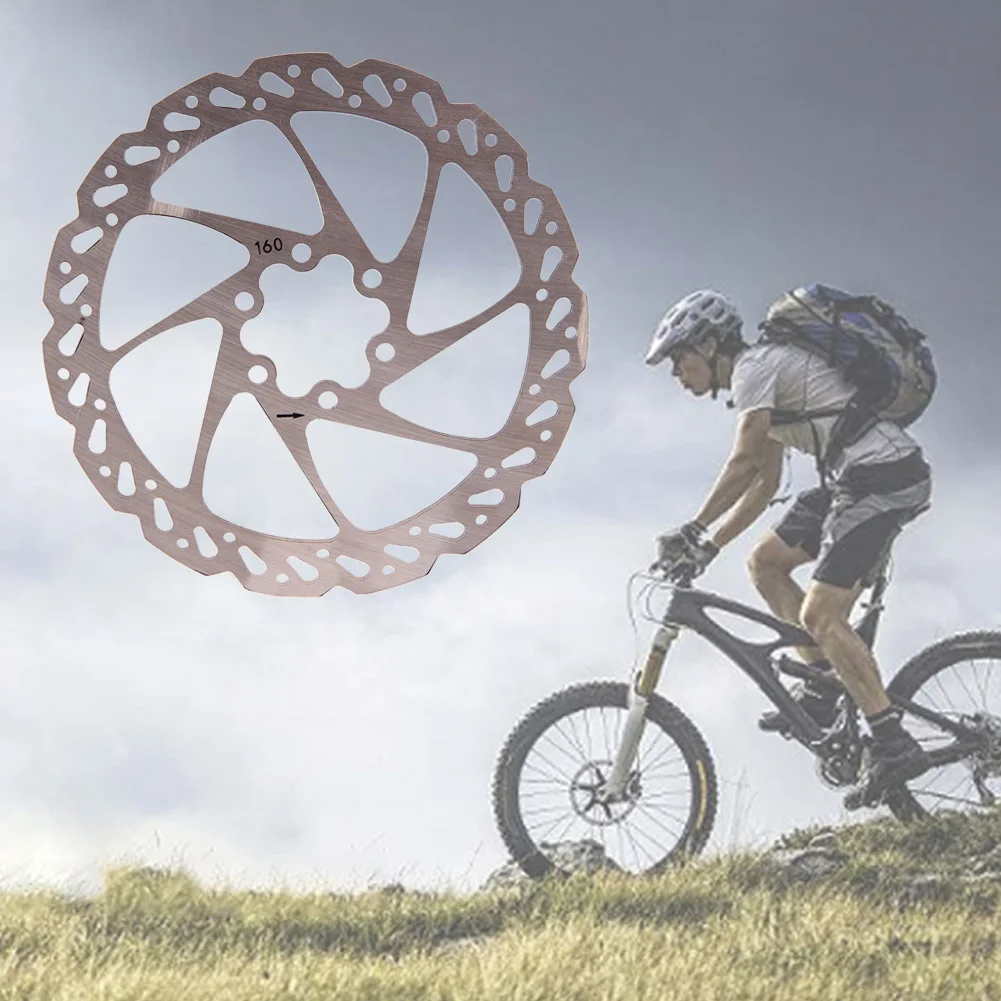MTB Bike Disc Brake Rotor Mountain Bicycle 160mm 6 Bolts Steel Brake Rotors Low Noise Ultra Light Cycling Accessories Parts
MTB Bike Disc Brake Rotor Mountain Bicycle 160mm 6 Bolts Steel Brake Rotors Low Noise Ultra Light Cycling Accessories Parts