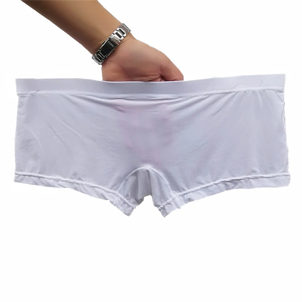 Men's Sexy Panties Sheer Boxer Briefs Low Rise Underwear Mesh Shorts Thin Trunks Comfortable Underpants Sensual Lingerie
Men's Sexy Panties Sheer Boxer Briefs Low Rise Underwear Mesh Shorts Thin Trunks Comfortable Underpants Sensual Lingerie