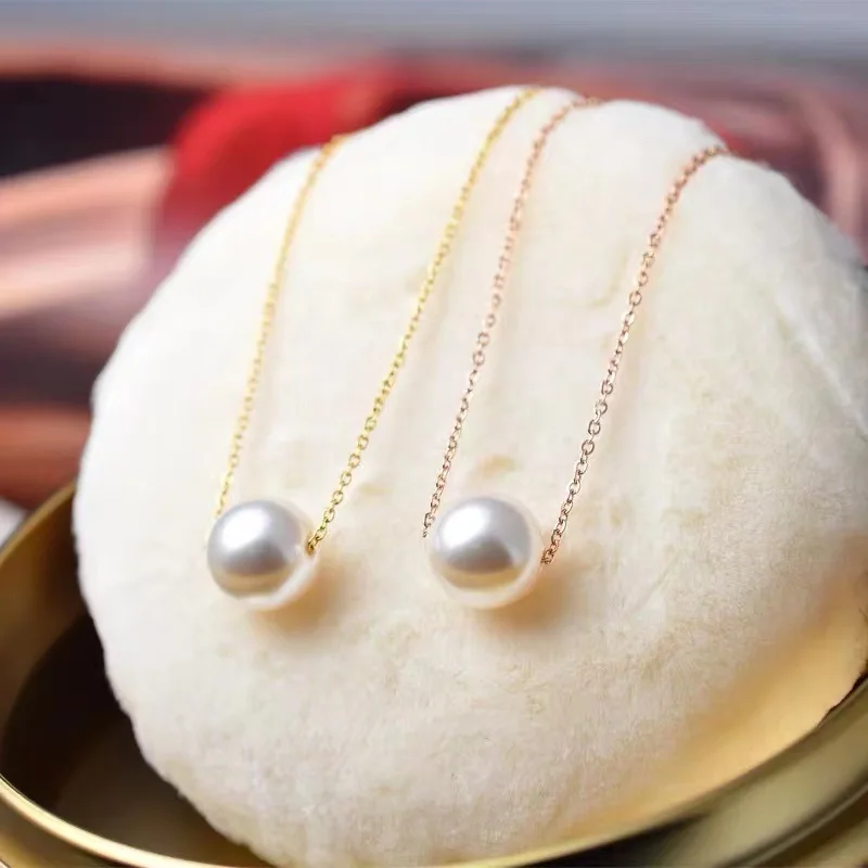 Simple Classic Imitation Pearl Pendant Short Necklace for Women Party Elegant Clavicle Chain Necklaces Fashion Jewelry
Simple Classic Imitation Pearl Pendant Short Necklace for Women Party Elegant Clavicle Chain Necklaces Fashion Jewelry