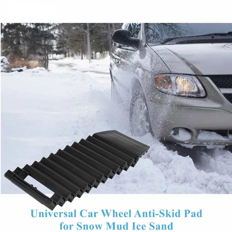 Universal Portable Non-Slip & Sturdy Car Wheel Anti-Skid Pad Non-Slip Emergency Tire Traction Mat Plate for Snow Mud Ice Sand
Universal Portable Non-Slip & Sturdy Car Wheel Anti-Skid Pad Non-Slip Emergency Tire Traction Mat Plate for Snow Mud Ice Sand