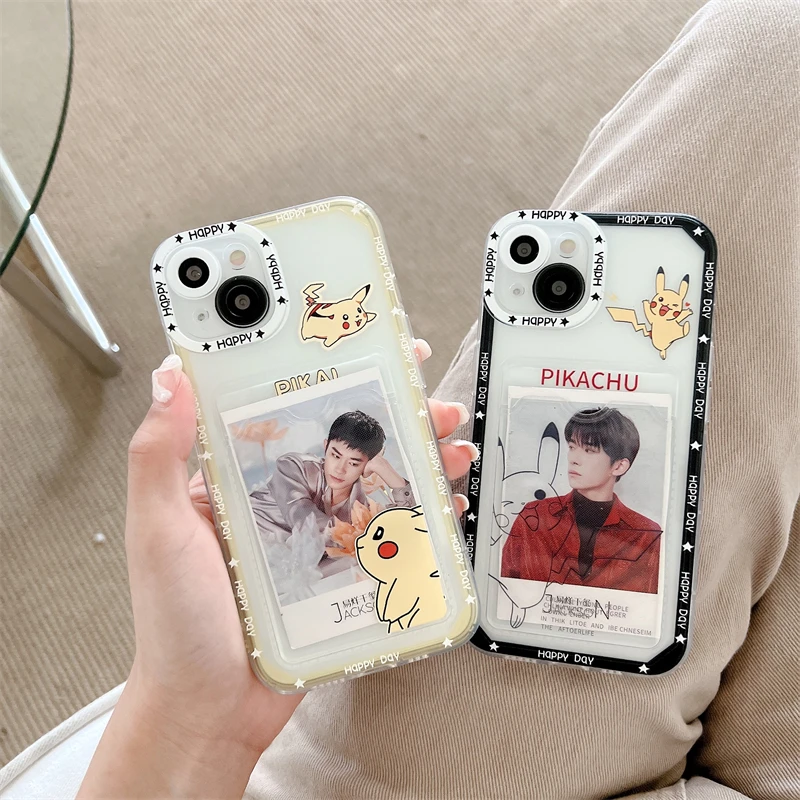 BANDAI Ins Pokemon Pikachu Wallet Card Holder Phone Case For IPhone 11 12 7 8P X XR XS XS MAX 11 12 pro 13 Pro max 13 Pro Max
BANDAI Ins Pokemon Pikachu Wallet Card Holder Phone Case For IPhone 11 12 7 8P X XR XS XS MAX 11 12 pro 13 Pro max 13 Pro Max
