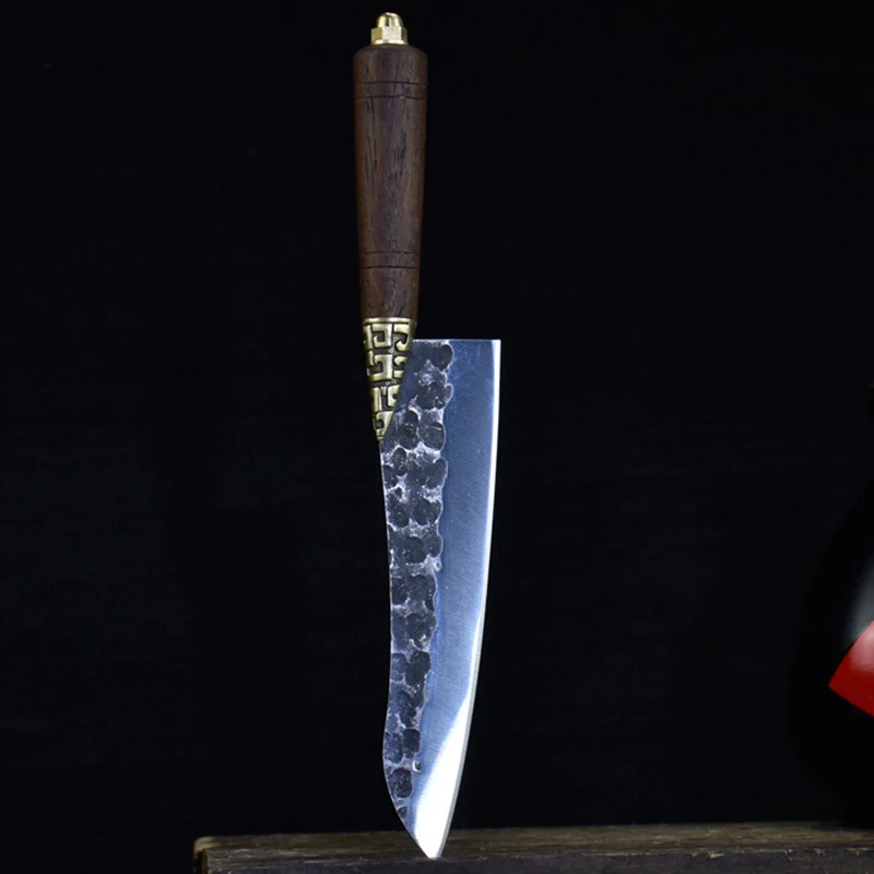 Longquan Knife 6.5 Inch Barbecue Slicing Hunting Cleaver Santoku Handmade Forged Kitchen Knives Hot Knife Cutter China Messer
Longquan Knife 6.5 Inch Barbecue Slicing Hunting Cleaver Santoku Handmade Forged Kitchen Knives Hot Knife Cutter China Messer