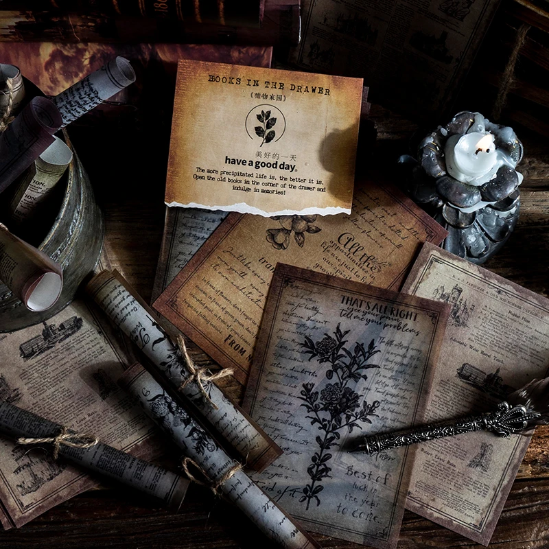 30pcs/pack Retro plant newspaper Material Paper for DIY Scrapbooking Bullet Journaling Collage Junk Journal background paper
30pcs/pack Retro plant newspaper Material Paper for DIY Scrapbooking Bullet Journaling Collage Junk Journal background paper