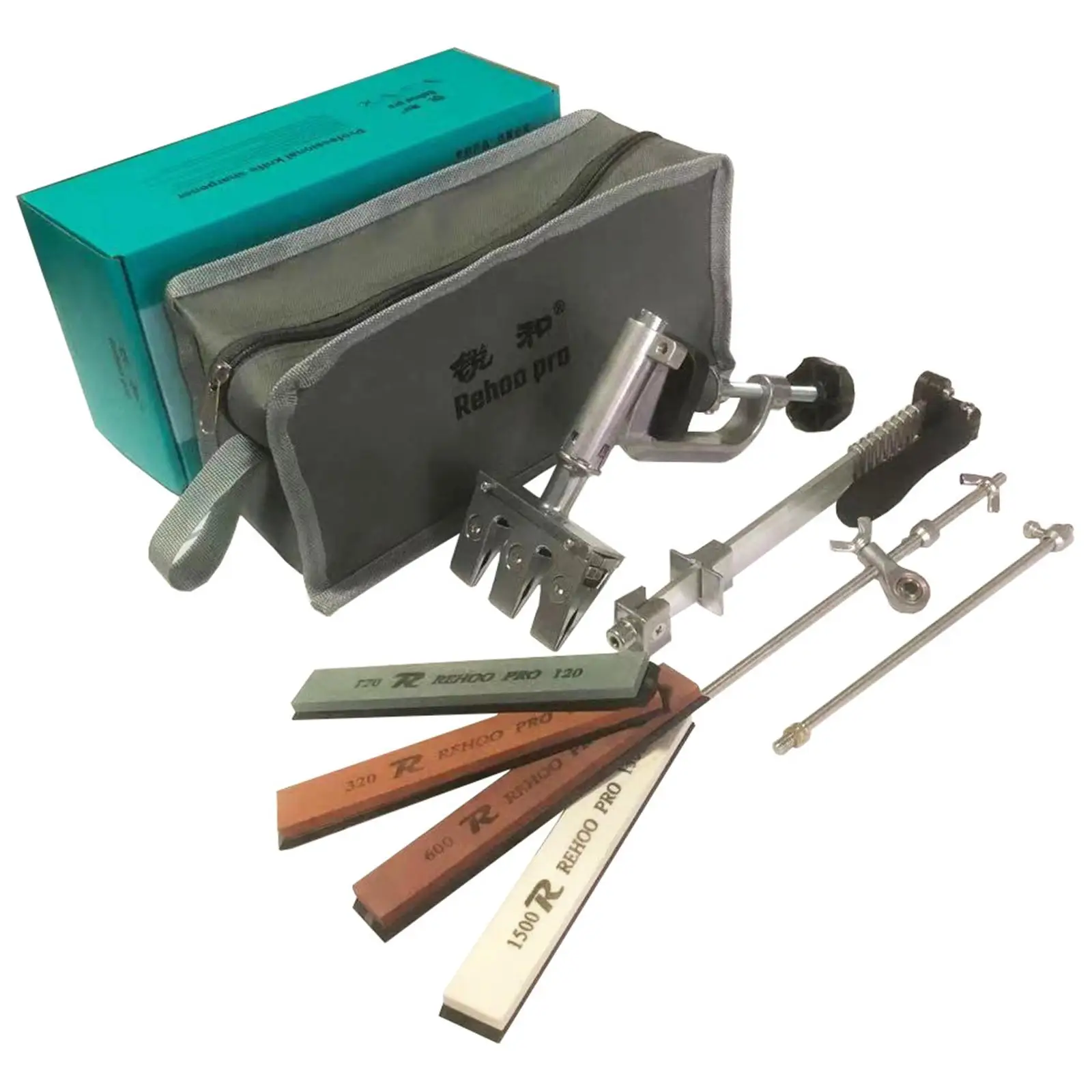 RH-006 Knife Sharpener Stainless Steel professional Kitchen Knife Sharpening Machine with sharpening stones
RH-006 Knife Sharpener Stainless Steel professional Kitchen Knife Sharpening Machine with sharpening stones