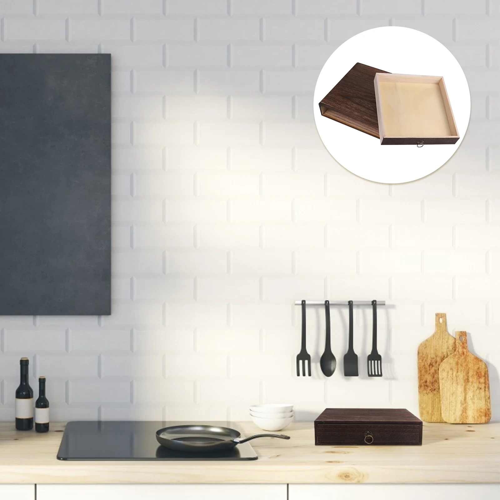 Vintage Wood Desktop Organizing Box Multi-Layer Drawer Type Jewelry Storage Case Dustproof Document Box With Handle 
Vintage Wood Desktop Organizing Box Multi-Layer Drawer Type Jewelry Storage Case Dustproof Document Box With Handle