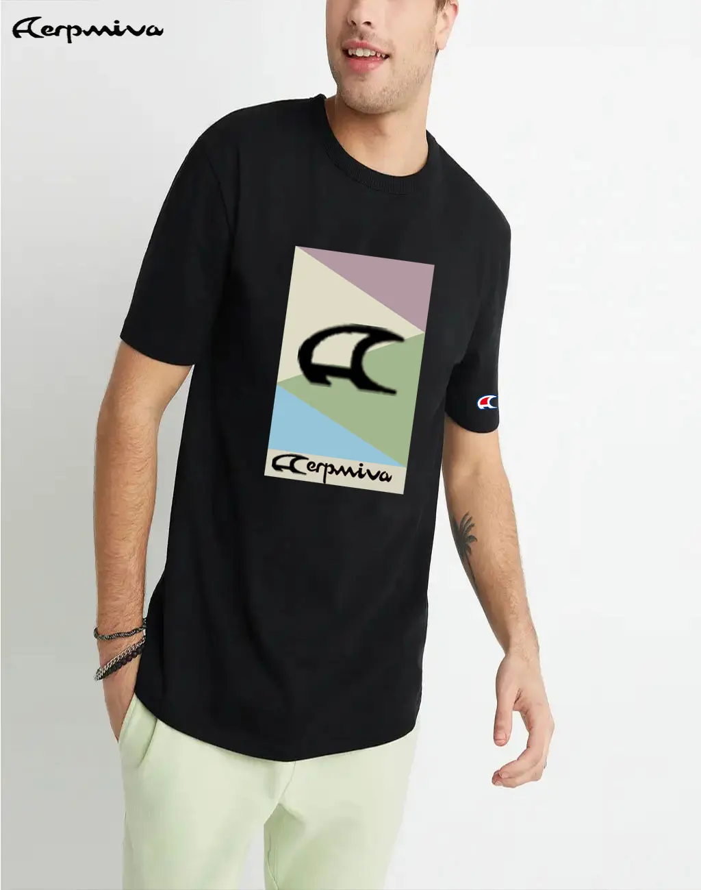 AERPMIVA Men's Best Selling Brand High Quality Cotton Short Sleeve Fashion Casual Sports Top Men Trend T-Shirt T-Shirt T-Shirt
AERPMIVA Men's Best Selling Brand High Quality Cotton Short Sleeve Fashion Casual Sports Top Men Trend T-Shirt T-Shirt T-Shirt