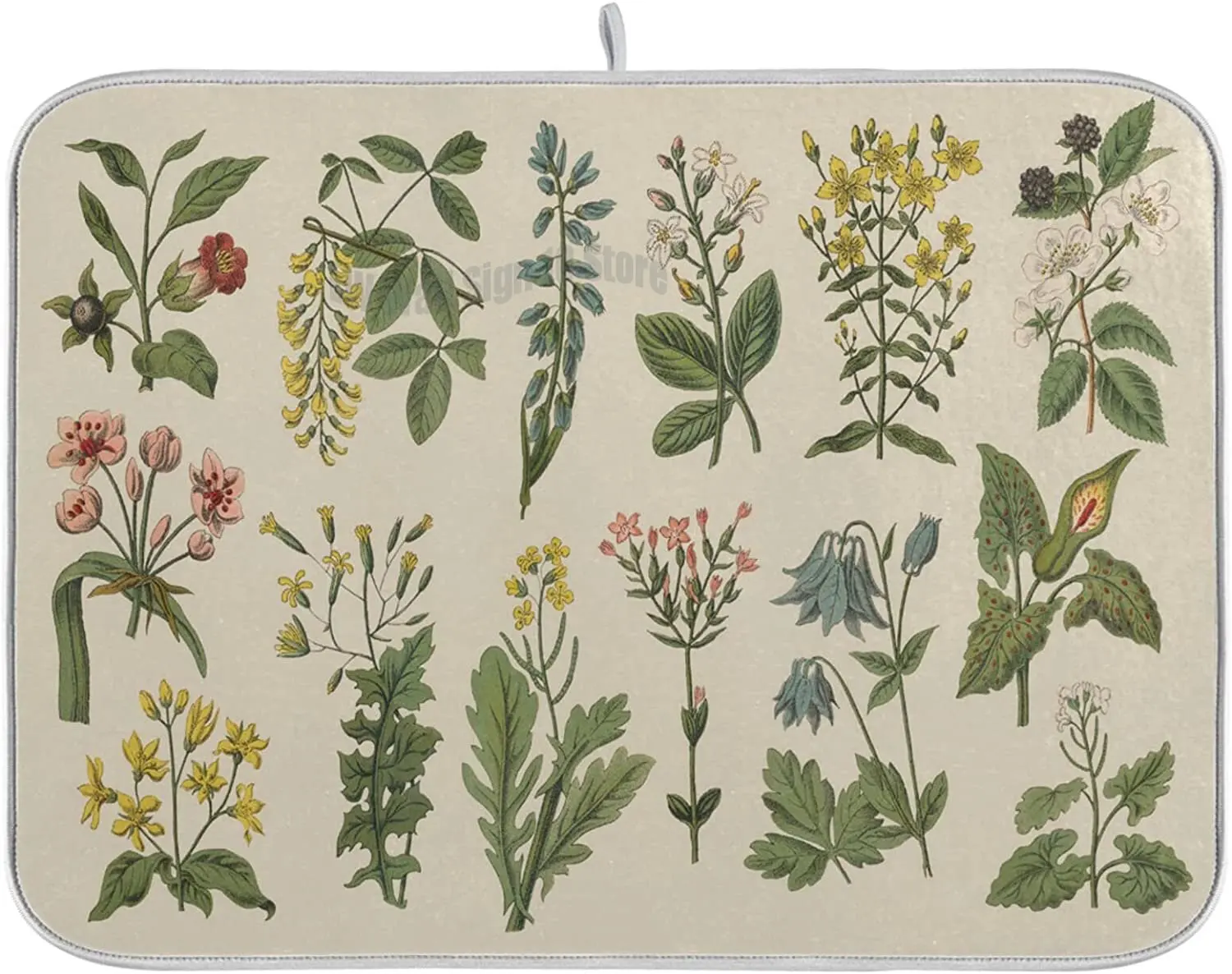 Absorbent Reversible Wild Plant Dish Mat Microfiber Drying Pad Sage Leaves Dish Drainer Rack Mats for Coffee Bar…
Absorbent Reversible Wild Plant Dish Mat Microfiber Drying Pad Sage Leaves Dish Drainer Rack Mats for Coffee Bar…