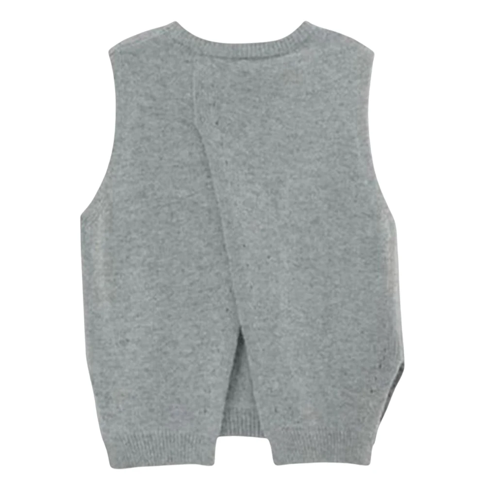 Женский трикотажный жилет, многоразовый моющийся однотонный дышащий свободный свитер без рукавов для девушек, одежда на весну-осень
Женский трикотажный жилет, многоразовый моющийся однотонный дышащий свободный свитер без рукавов для девушек, одежда на весну-осень