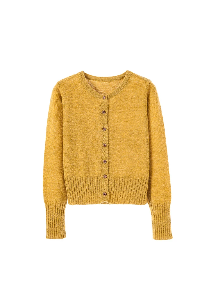 2022 fall Winter Single-breasted Cardigan Vintage knitwear O-Neck Long Sleeve Sweater Warm korean Fashion Elegant Cozy Simple
2022 fall Winter Single-breasted Cardigan Vintage knitwear O-Neck Long Sleeve Sweater Warm korean Fashion Elegant Cozy Simple