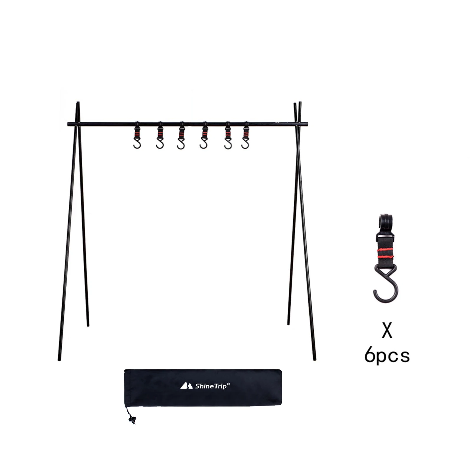 Outdoor Camping Hanging Rack Aluminum Alloy Portable Tripod Light Lantern Support Bracket For Picnic Hiking Backpacking
Outdoor Camping Hanging Rack Aluminum Alloy Portable Tripod Light Lantern Support Bracket For Picnic Hiking Backpacking