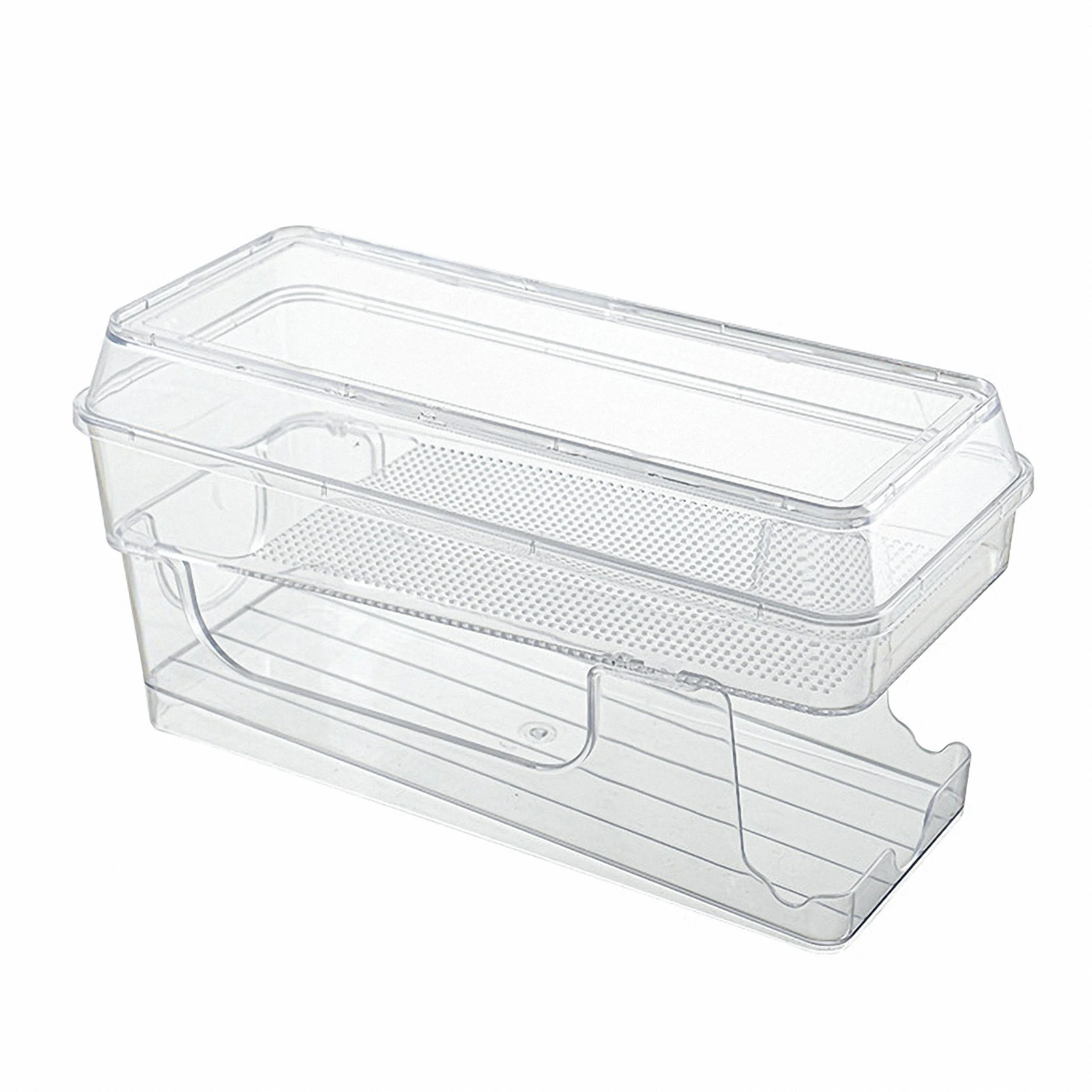 Can Holder For Fridge Double Layer Automatic Rolling Beverage Storage Rack With Lid Transparent Can Dispenser For Beer Soda
Can Holder For Fridge Double Layer Automatic Rolling Beverage Storage Rack With Lid Transparent Can Dispenser For Beer Soda