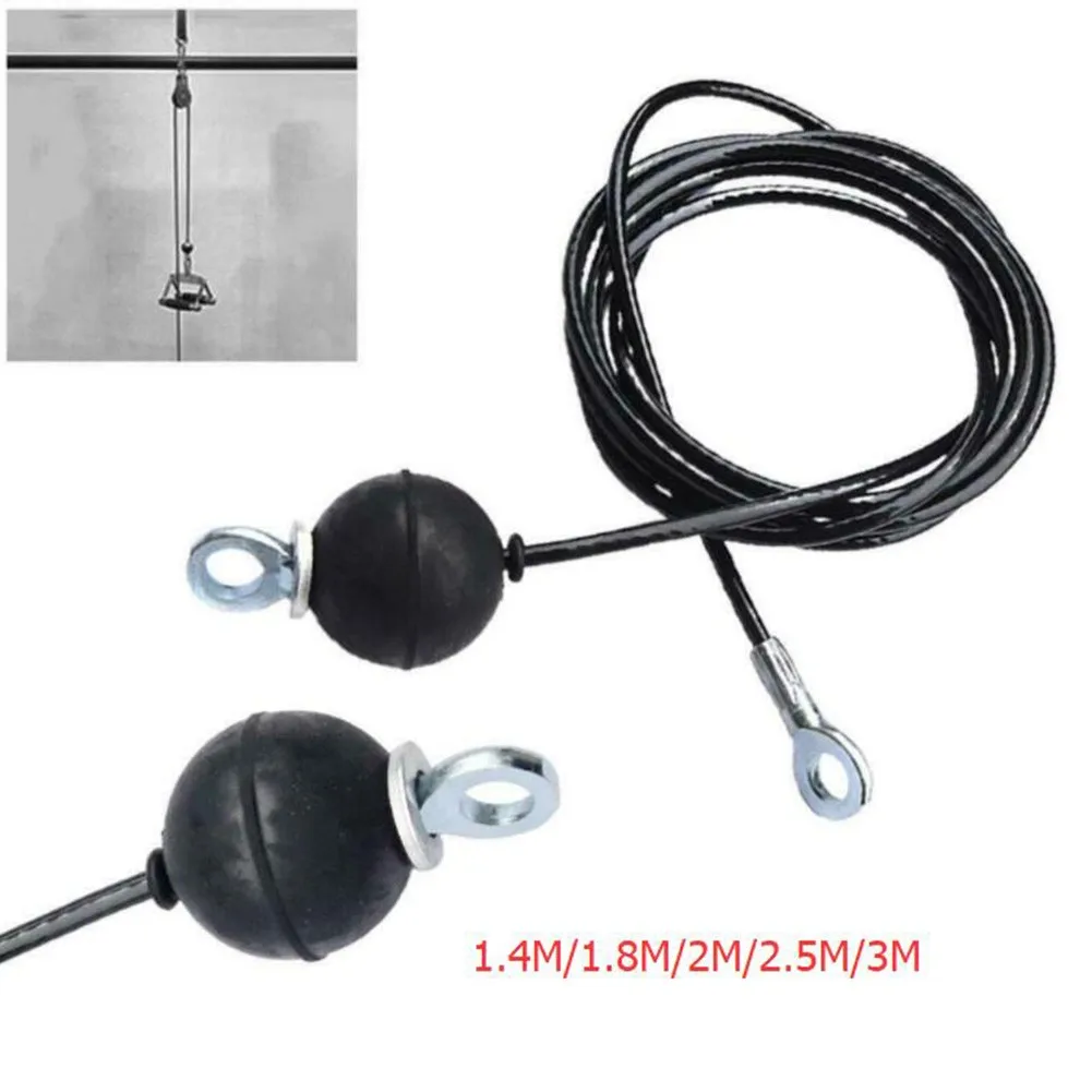 1.4M/1.8M/2M/2.5M Gym Steel Wire Rope Heavy Steel Wire Rope Household Rope Machine Fitness Pulley Equipment Accessories
1.4M/1.8M/2M/2.5M Gym Steel Wire Rope Heavy Steel Wire Rope Household Rope Machine Fitness Pulley Equipment Accessories