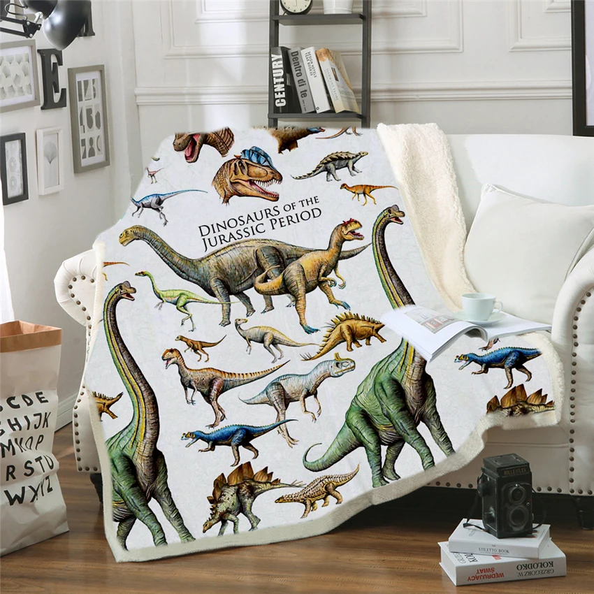 Dinosaur Bed Blanket Adult Children's Bed Sheet Sofa Cover Nap Blanket Pad Travel Picnic Home. Flannel Soft Blanket
Dinosaur Bed Blanket Adult Children's Bed Sheet Sofa Cover Nap Blanket Pad Travel Picnic Home. Flannel Soft Blanket