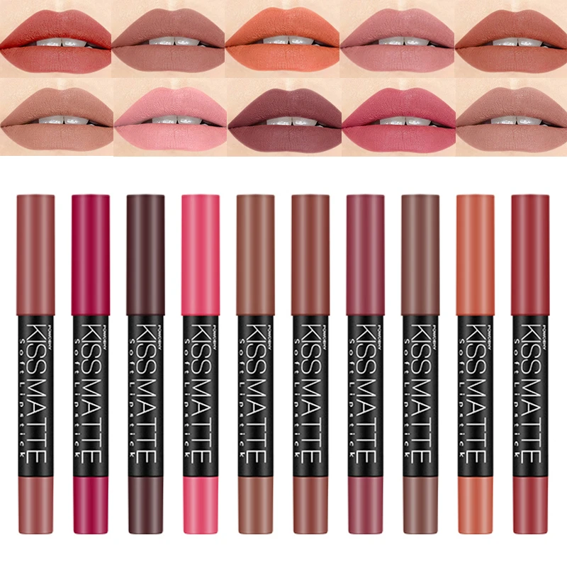 19 Colors Sexy Matte Lip Stick Lipliner Lip Liner Pencil Lasting Nude Rotatable Lipsliner Pen Set Beauty Makeup Tool Cosmetic
19 Colors Sexy Matte Lip Stick Lipliner Lip Liner Pencil Lasting Nude Rotatable Lipsliner Pen Set Beauty Makeup Tool Cosmetic