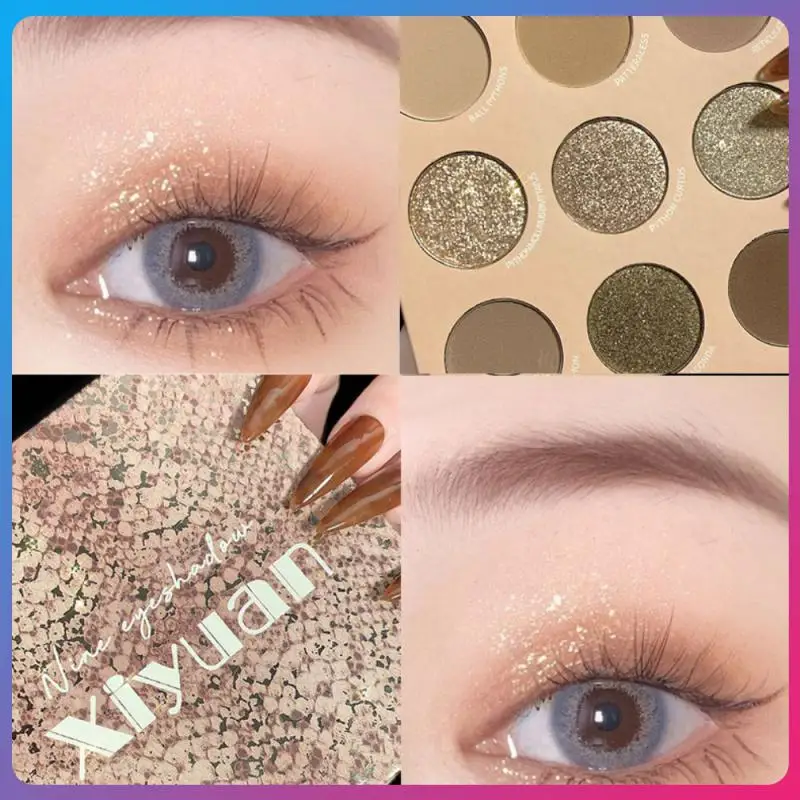 Fashion 9colors Snake Eye Shadow Pallte Classic Earth Color Longlasting Matte Pearl Glitter Waterproof Eyeshadow Makeup TSLM1
Fashion 9colors Snake Eye Shadow Pallte Classic Earth Color Longlasting Matte Pearl Glitter Waterproof Eyeshadow Makeup TSLM1