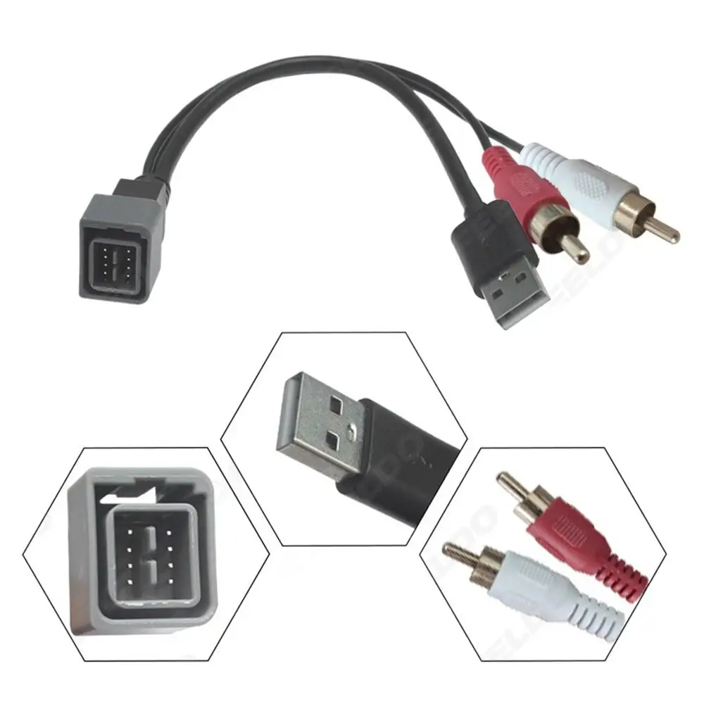 Металлический автомобильный аудиоплеер, CD-плеер, пластиковый USB + 2 RCA USB-кабеля для передачи данных, черный 2-полосный RCA аудиокабель для Nissan Kizuna Juke Car
Металлический автомобильный аудиоплеер, CD-плеер, пластиковый USB + 2 RCA USB-кабеля для передачи данных, черный 2-полосный RCA аудиокабель для Nissan Kizuna Juke Car