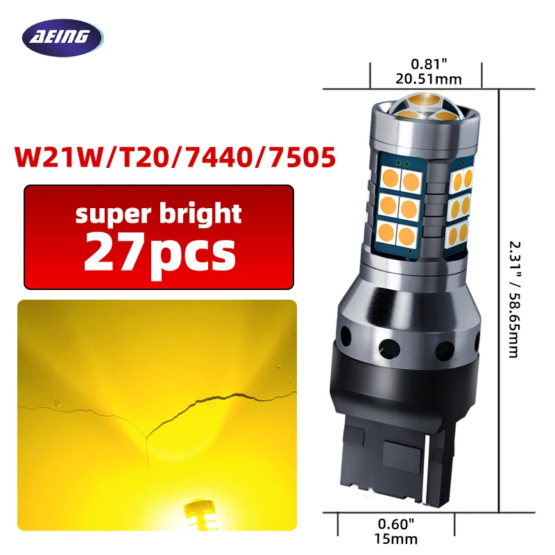 2 шт. Автомобильные светодиодные дневные ходовые огни W21/5 Вт W21W 7443 7440 DRL для Mazda 2 DL DJ 3 BP BT-50 CX-30 CX-5 KF CX-9 MX-5 RF Targa
2 шт. Автомобильные светодиодные дневные ходовые огни W21/5 Вт W21W 7443 7440 DRL для Mazda 2 DL DJ 3 BP BT-50 CX-30 CX-5 KF CX-9 MX-5 RF Targa