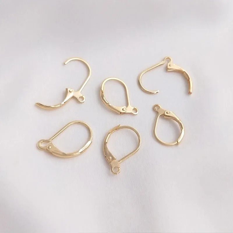 1-10Pair Alloy Gold French Lever Earring Hooks Wire Settings Base Hoops Earrings For DIY Jewelry Accessories Making Supplies
1-10Pair Alloy Gold French Lever Earring Hooks Wire Settings Base Hoops Earrings For DIY Jewelry Accessories Making Supplies