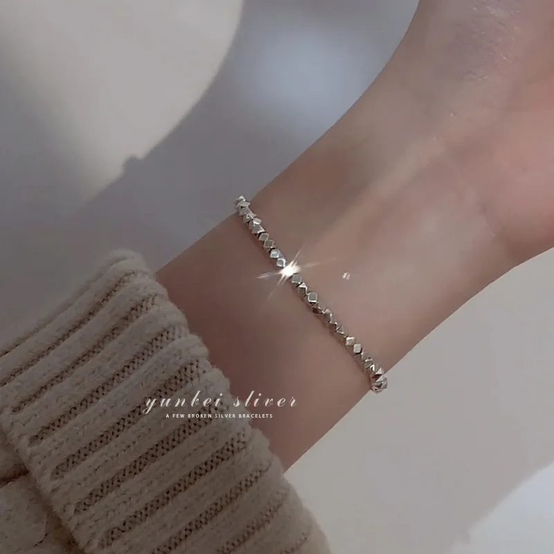 FMILY Minimalist Geometric Square Bracelet S925 Sterling Silver New Fashion All-match Hip-hop Jewelry for Girlfriend Gift
FMILY Minimalist Geometric Square Bracelet S925 Sterling Silver New Fashion All-match Hip-hop Jewelry for Girlfriend Gift