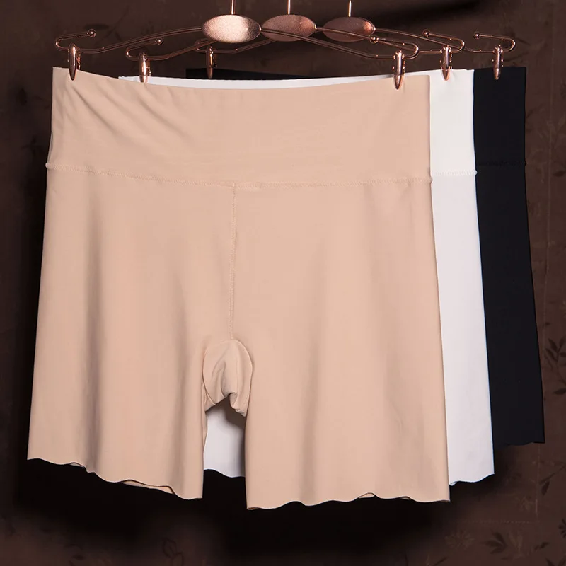 Women's Panties Ladies Safety Short Pants Seamless Fitness Underpants Plus SizeFemale Bottoms Anti-glare Wavy Side Ice Silk
Women's Panties Ladies Safety Short Pants Seamless Fitness Underpants Plus SizeFemale Bottoms Anti-glare Wavy Side Ice Silk