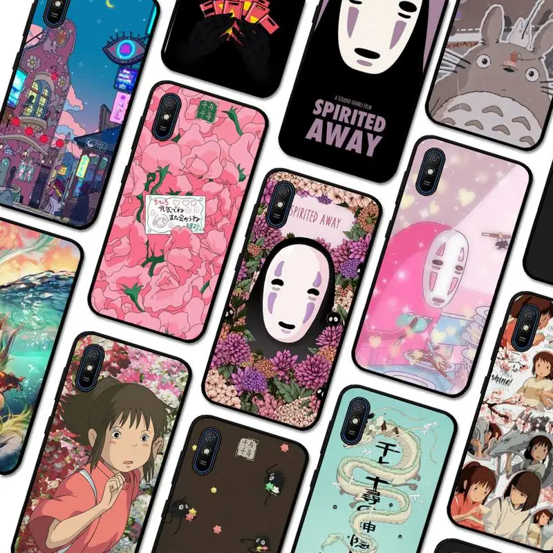 

Cartoon Studio Ghibli Spirited Away Totoro Phone Case for Redmi 5 6 7 8 9 A 5plus K20 4X S2 GO 6 K30 pro