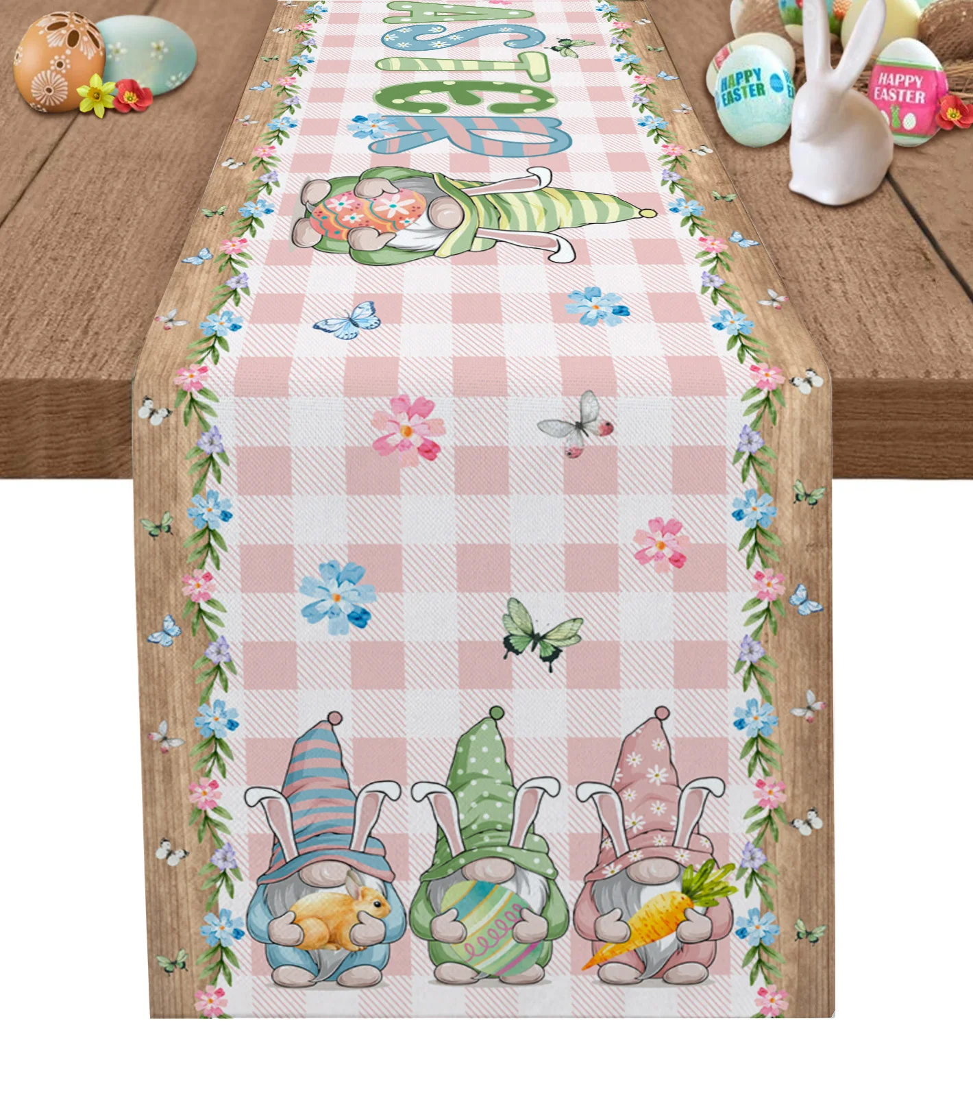 Easter Bunny Egg Gnome Table Runner Wedding Festival Table Decoration Home Decor Kitchen Table Runners Placemats
Easter Bunny Egg Gnome Table Runner Wedding Festival Table Decoration Home Decor Kitchen Table Runners Placemats
