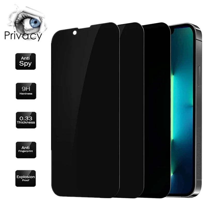 1-3Pcs Privacy Screen Protector for IPhone 13 12 Pro Max Mini 6 6S 8 7 Plus Anti-spy Glass Film for IPhone 11 14 Pro XS MAX X XR
1-3Pcs Privacy Screen Protector for IPhone 13 12 Pro Max Mini 6 6S 8 7 Plus Anti-spy Glass Film for IPhone 11 14 Pro XS MAX X XR