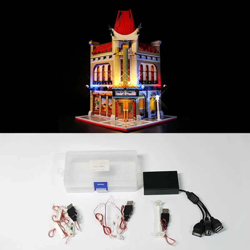 LED Light Set For 10232 City Street Palace Cinema Lighting DIY Toys Kit (Not Included Building Blocks)
LED Light Set For 10232 City Street Palace Cinema Lighting DIY Toys Kit (Not Included Building Blocks)