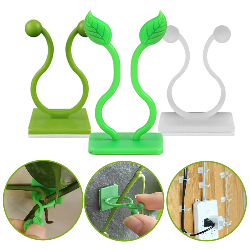 10Pcs Plant Climbing Wall Clips Vine Buckle Hook Rattan Clamp Fixator Self-Adhesive Plant Stent Invisible Vine Climbing Bracket
10Pcs Plant Climbing Wall Clips Vine Buckle Hook Rattan Clamp Fixator Self-Adhesive Plant Stent Invisible Vine Climbing Bracket