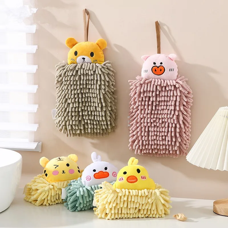 Bathroom Towel Cartoon Shaped Handkerchief Chenille Cute Hand Wipe Face Towel Kitchen Hanging Towel Color Multiple Choice
Bathroom Towel Cartoon Shaped Handkerchief Chenille Cute Hand Wipe Face Towel Kitchen Hanging Towel Color Multiple Choice