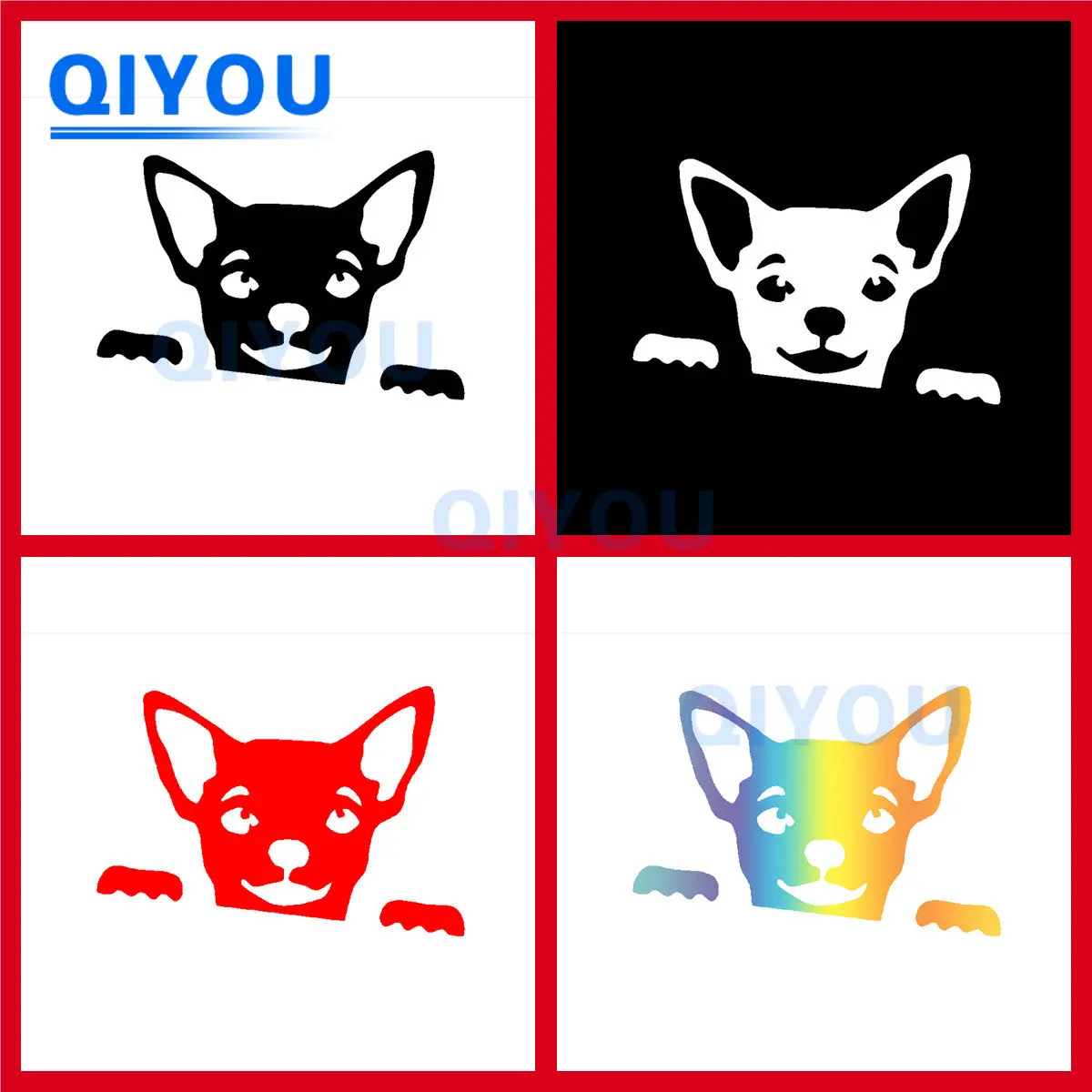 CHIHUAHUA Personalized Body Decoration Dog Car Stickers for Die-cut PVC Decal Used for Car Body Windshield Pull Rod Boxes
CHIHUAHUA Personalized Body Decoration Dog Car Stickers for Die-cut PVC Decal Used for Car Body Windshield Pull Rod Boxes