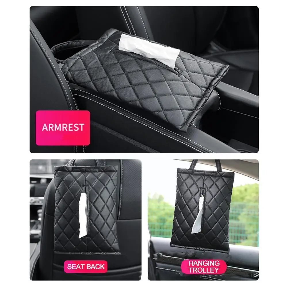 Creative Hangable Car Tissue Box Sun Visor Holder Car Color Interior Box Accessories 5 Decoration Paper Storage Q3T3
Creative Hangable Car Tissue Box Sun Visor Holder Car Color Interior Box Accessories 5 Decoration Paper Storage Q3T3