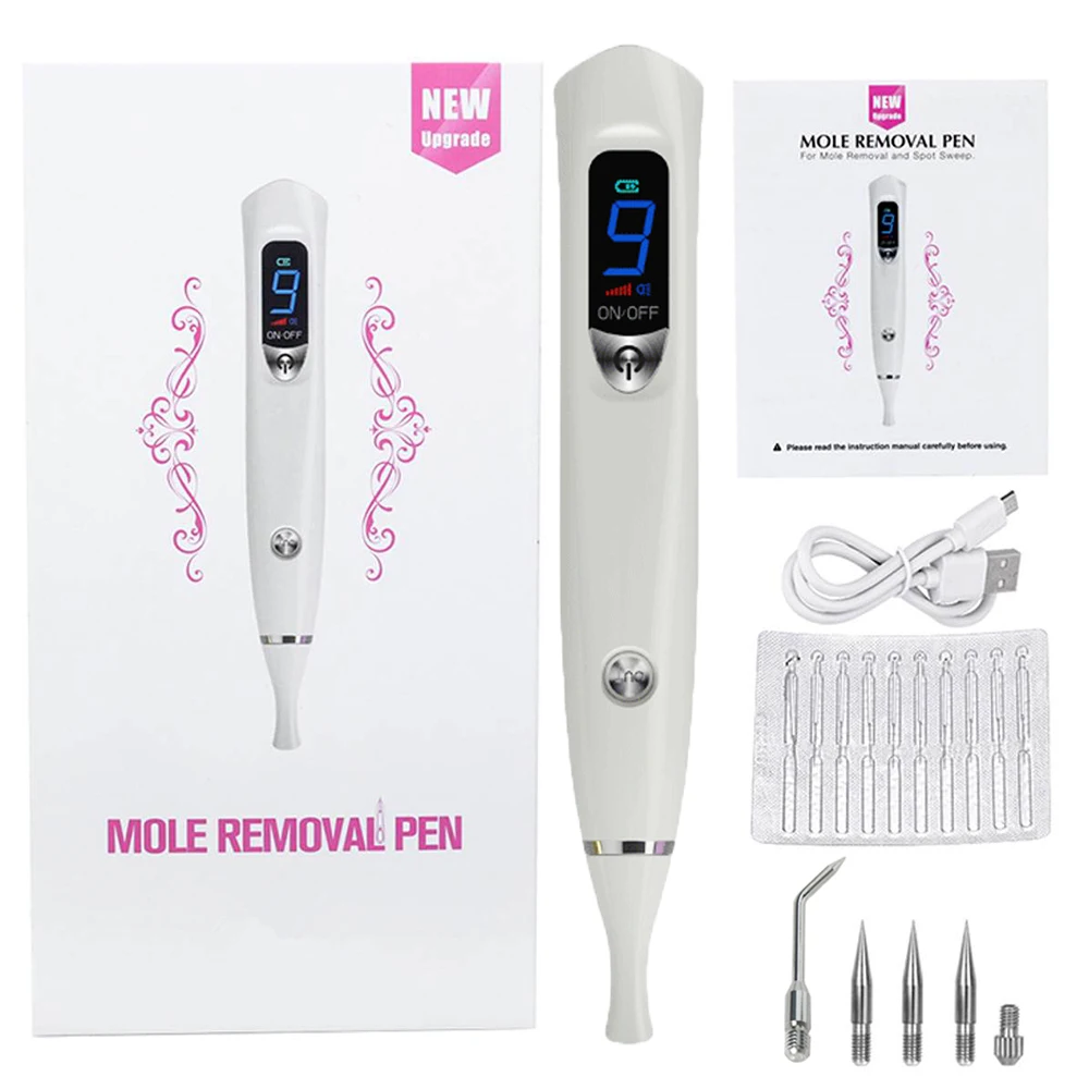 Rechargeable LCD Plasma Pen Mole Remover Machine Face Skin Care Tool Wart Tattoo Freckle Removal Dark Spots Laser Therapy Pen
Rechargeable LCD Plasma Pen Mole Remover Machine Face Skin Care Tool Wart Tattoo Freckle Removal Dark Spots Laser Therapy Pen