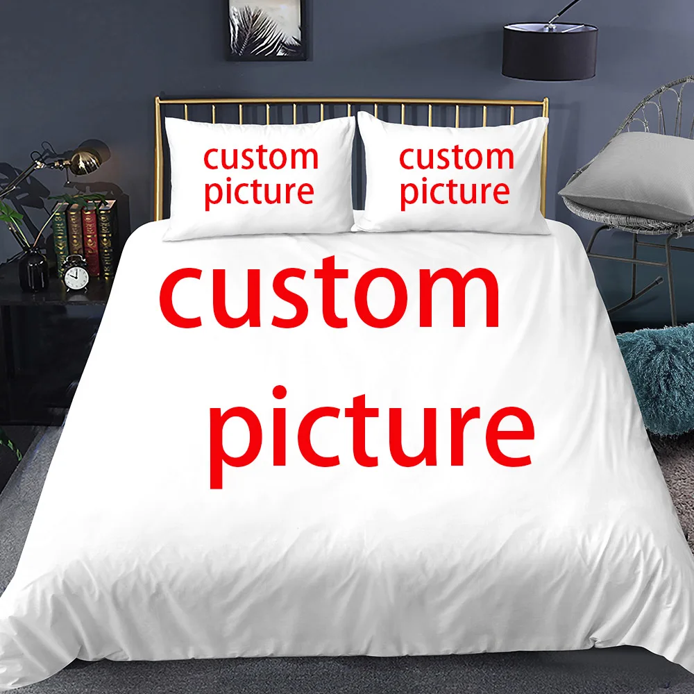 Personalized Custom Duvet Cover With Pillowcases Microfiber Customized Photo 3D Digital Printed Bedding Set Twin Full Queen King
Personalized Custom Duvet Cover With Pillowcases Microfiber Customized Photo 3D Digital Printed Bedding Set Twin Full Queen King