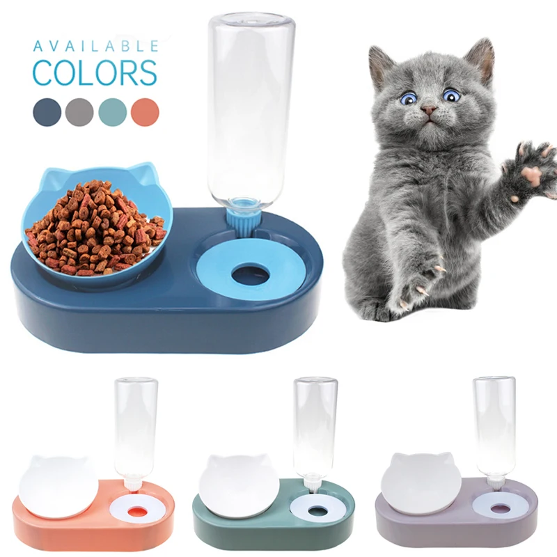Cat Bowl with Stand Automatic Water Storage Dispenser Pet Cat Food Bowl 2-in-1 Splash-proof Water Container Elevated Removable
Cat Bowl with Stand Automatic Water Storage Dispenser Pet Cat Food Bowl 2-in-1 Splash-proof Water Container Elevated Removable