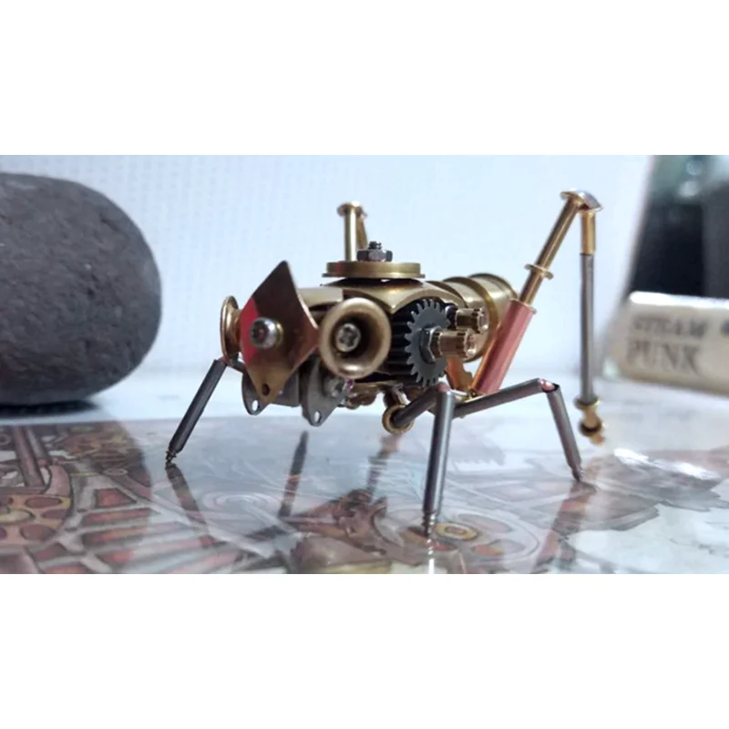 Steampunk Mechanical Insect Metal Crickets Model Handmade Creative Crafts Decoration Home Decoration Accessorie Metal Figurine
Steampunk Mechanical Insect Metal Crickets Model Handmade Creative Crafts Decoration Home Decoration Accessorie Metal Figurine
