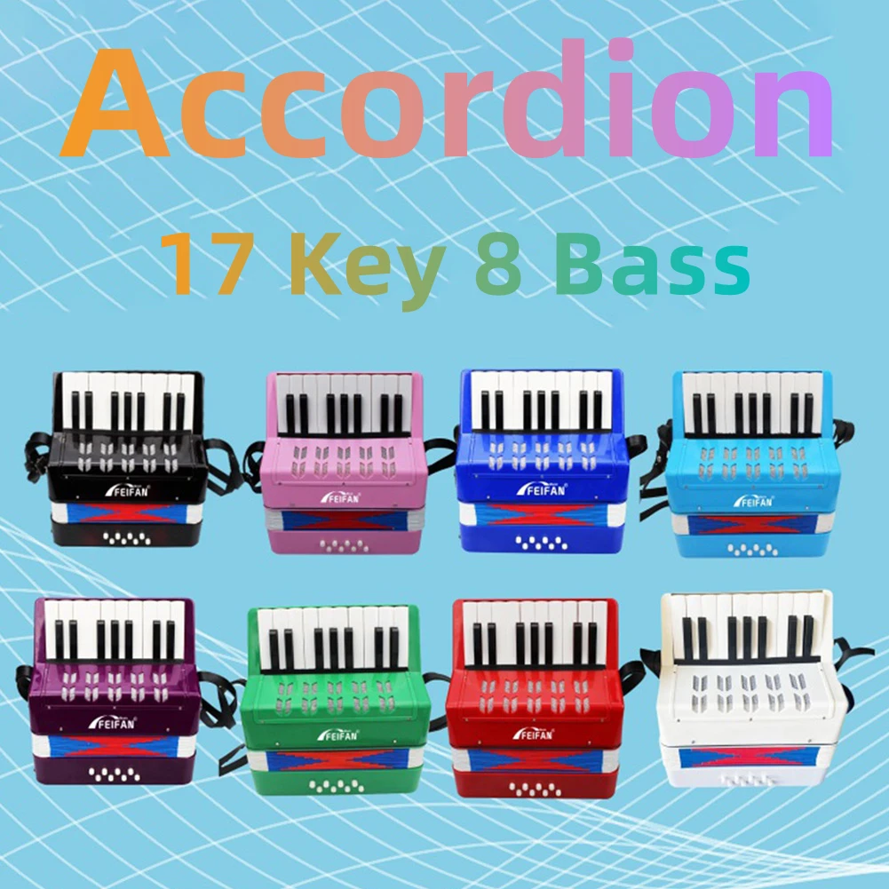 7/17 Key 8 Bass Piano Accordion Small Piano Keyboards For Beginners Kids Educational Gift Musical Instruments Or 7Key Accordion
7/17 Key 8 Bass Piano Accordion Small Piano Keyboards For Beginners Kids Educational Gift Musical Instruments Or 7Key Accordion