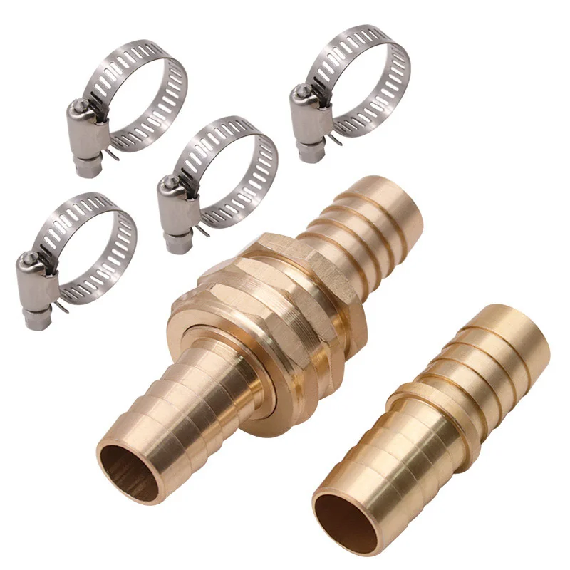 Water Hose End Accessories Female Male Connector Yard 5/8" Couplings Gold Garden Repair Kit Solid Brass Copper Shut Off Valve
Water Hose End Accessories Female Male Connector Yard 5/8" Couplings Gold Garden Repair Kit Solid Brass Copper Shut Off Valve