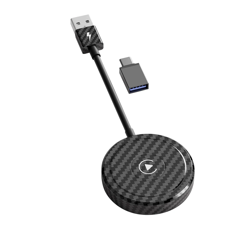 For iPhone Wireless Auto Adapter Bluetooth-Compatible 5.0 Wired To Wireless Auto Dongle Plug and Play Support Cars with CarPlay
For iPhone Wireless Auto Adapter Bluetooth-Compatible 5.0 Wired To Wireless Auto Dongle Plug and Play Support Cars with CarPlay