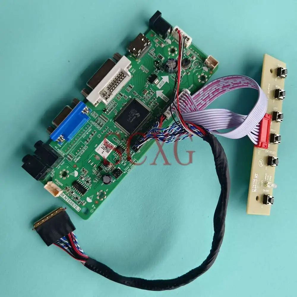 DIY Kit For LP156WH3-TLT1 LED LCD Matrix Controller Board DVI VGA HDMI-Compatible LVDS 40 Pins 1366*768 60Hz 15.6" Laptops
DIY Kit For LP156WH3-TLT1 LED LCD Matrix Controller Board DVI VGA HDMI-Compatible LVDS 40 Pins 1366*768 60Hz 15.6" Laptops