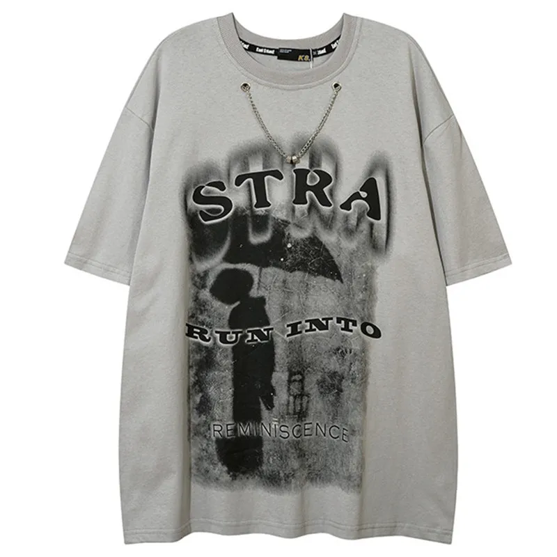 Men T Shirt Hip Hop T-shirt Letter Graphic Print Punk Short Sleeve T-shirts 2022 Harajuku Gothic Summer Casual Cotton T Shirts
Men T Shirt Hip Hop T-shirt Letter Graphic Print Punk Short Sleeve T-shirts 2022 Harajuku Gothic Summer Casual Cotton T Shirts