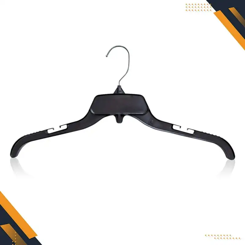 Heavy Duty Recycled Plastic Non Slip Sweater Garment Hangers with Polished Metal Swivel Hooks, 19 Inch, 25 Pack
Heavy Duty Recycled Plastic Non Slip Sweater Garment Hangers with Polished Metal Swivel Hooks, 19 Inch, 25 Pack