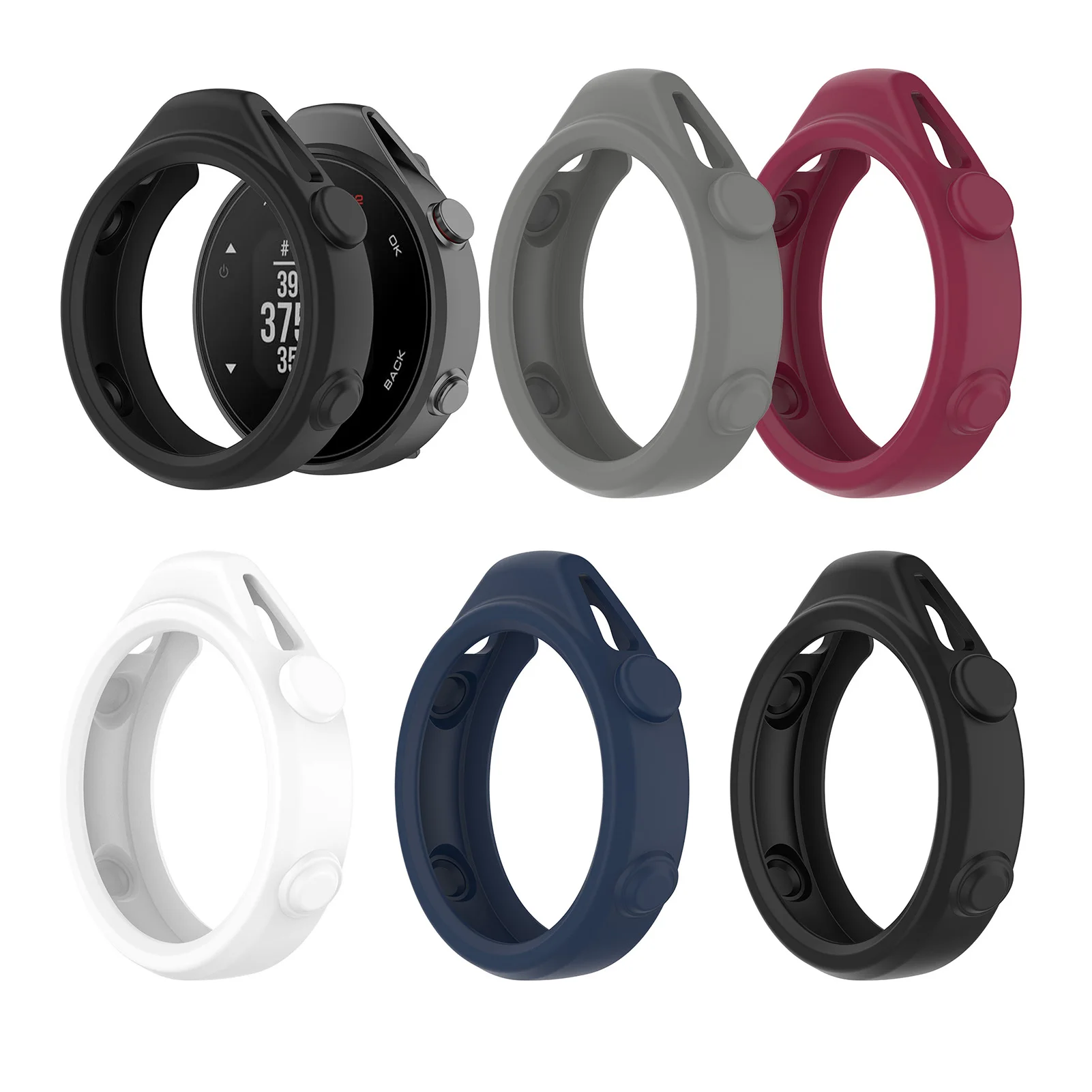 NEW Smart Watch Replacement TPU Protective Cover Sleeve ForGarmin Silicone Case Cover Fits For Approach G12
NEW Smart Watch Replacement TPU Protective Cover Sleeve ForGarmin Silicone Case Cover Fits For Approach G12