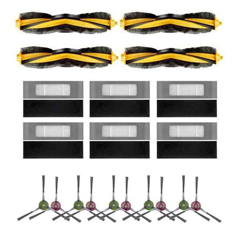 1Set For ECOVACS DEEBOT OZMO T8 Robot, Replaceable Vacuum Cleaner Main Brush Side Brush Filter Accessory Parts
1Set For ECOVACS DEEBOT OZMO T8 Robot, Replaceable Vacuum Cleaner Main Brush Side Brush Filter Accessory Parts
