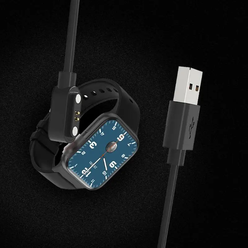 

Портативное универсальное зарядное устройство с USB-кабелем для HW12, HW16, HW21, замена для умных часов, 2 контакта, магнитные аксессуары для умных часов