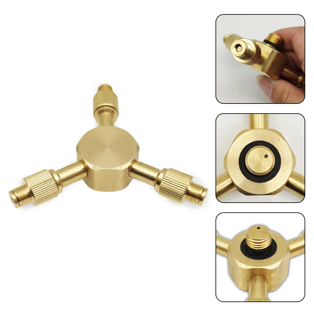 3 WAY Fuel Water Air Gas Oil Pipe TEE CONNECTOR Pneumatic Plug Socket Adapter Brass Fitting Copper Pagoda Connector Pipe Fitting
3 WAY Fuel Water Air Gas Oil Pipe TEE CONNECTOR Pneumatic Plug Socket Adapter Brass Fitting Copper Pagoda Connector Pipe Fitting