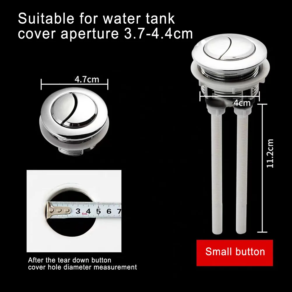 1pcs Plastic Round Dual Flush Toilet Tank Round Valve Push Button Water Saving For Closestool Bathroom Accessories Push Buttons
1pcs Plastic Round Dual Flush Toilet Tank Round Valve Push Button Water Saving For Closestool Bathroom Accessories Push Buttons