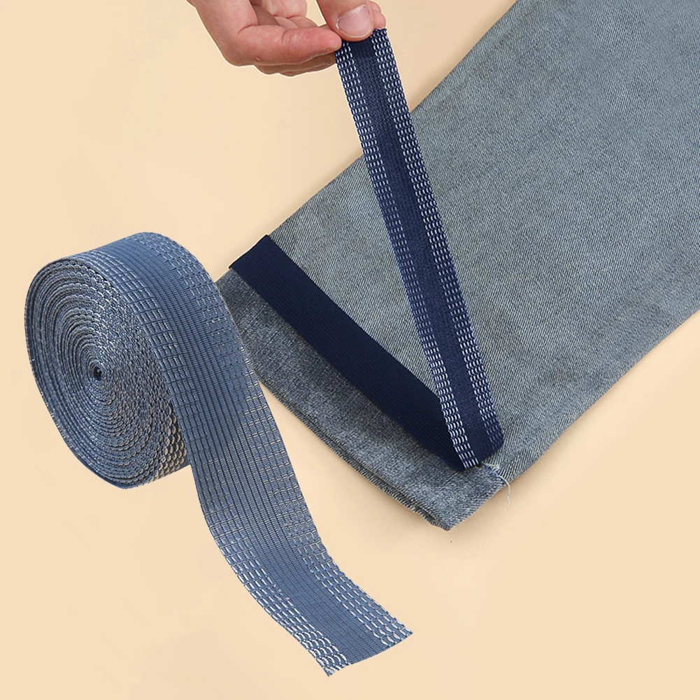 Self-Adhesive Pants Paste Iron on Pants Edge Shorten Repair Pants Mouth Paste Hem Trousers for Jean Clothing DIY Sewing Fabric
Self-Adhesive Pants Paste Iron on Pants Edge Shorten Repair Pants Mouth Paste Hem Trousers for Jean Clothing DIY Sewing Fabric