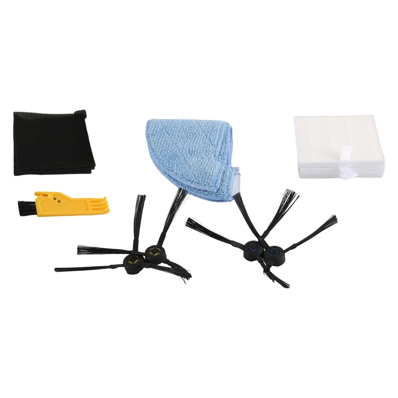 Replacement Filter Brush Wipe Spare Parts Accessory Set For ILIFE V80 V85 ZACO V80 V85 Robot Vacuum Cleaner
Replacement Filter Brush Wipe Spare Parts Accessory Set For ILIFE V80 V85 ZACO V80 V85 Robot Vacuum Cleaner