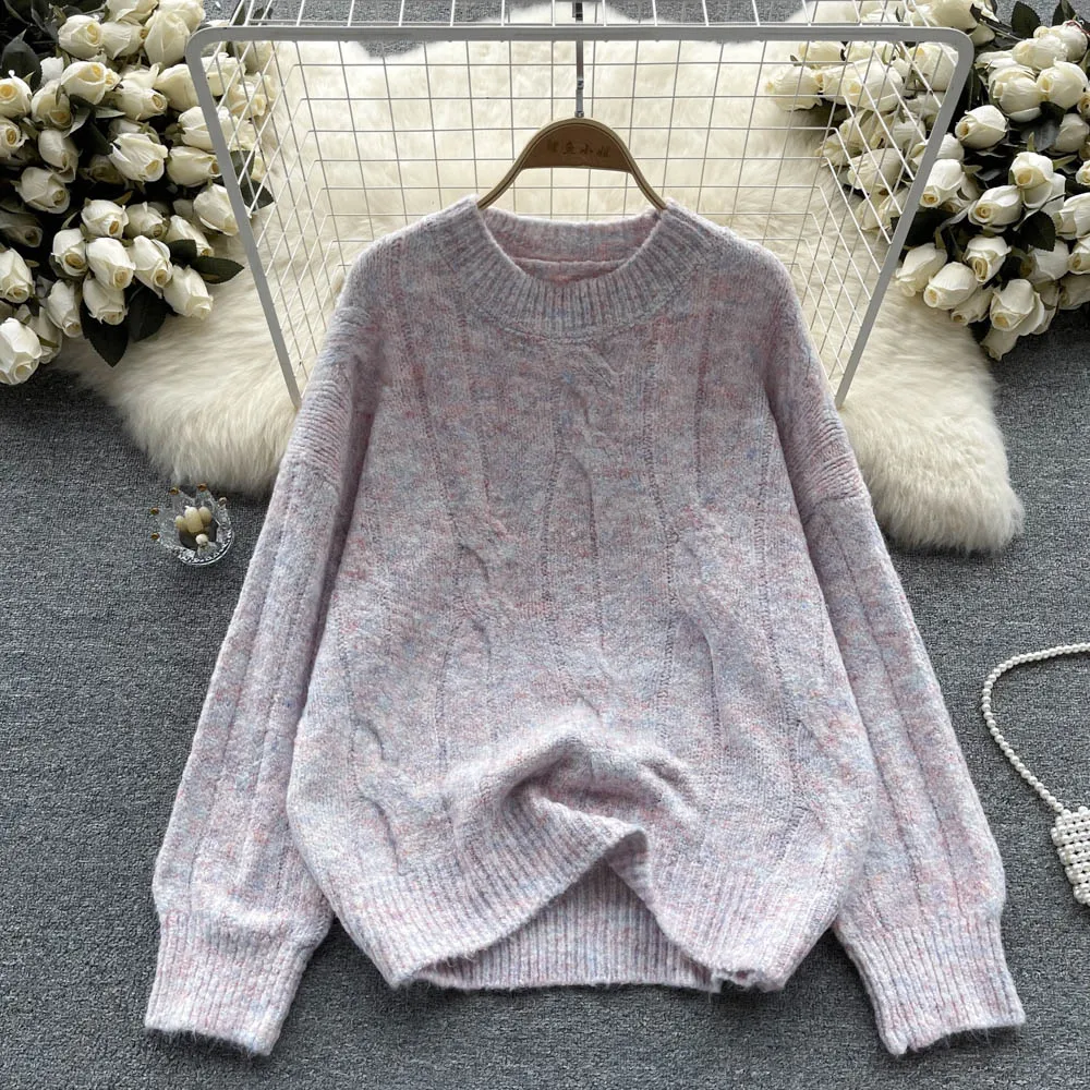 Autumn and Winter New Soft Loose Outer Wear Korean Version of Lazy Wind Thickening Head Knit Sweater
Autumn and Winter New Soft Loose Outer Wear Korean Version of Lazy Wind Thickening Head Knit Sweater